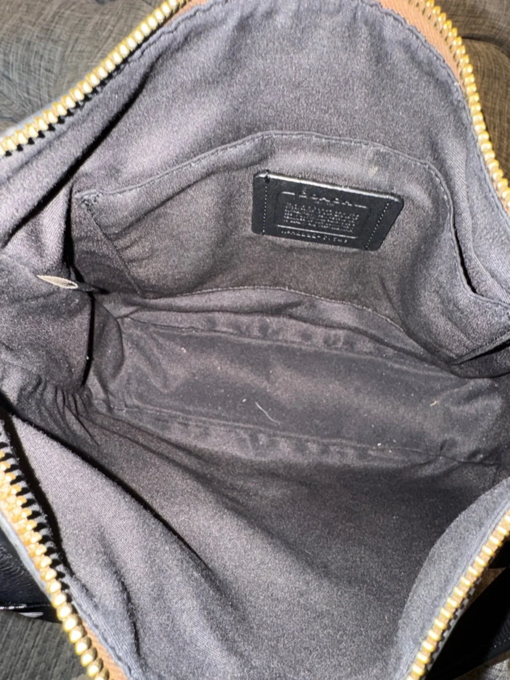 Coach Ellie File Bag in Signature Brown Crossbody Bag - Picture 15 of 17